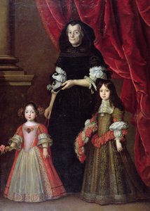 Ferdinando II (1610-70) storhertug af Toscana og Maria Ludovica de